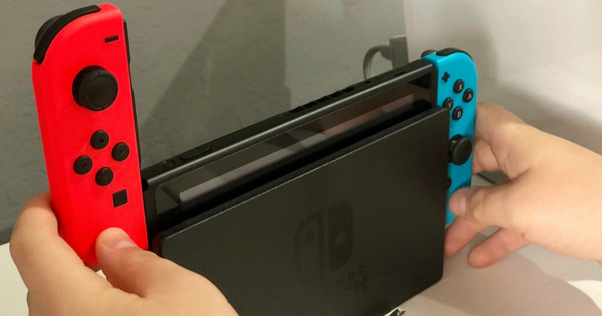nintendo switch console in stock