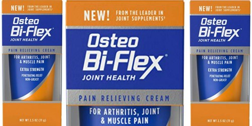 Osteo Bi-Flex Cream Only $1.49 (Regularly $10) – Ships w/ $25 Amazon Order