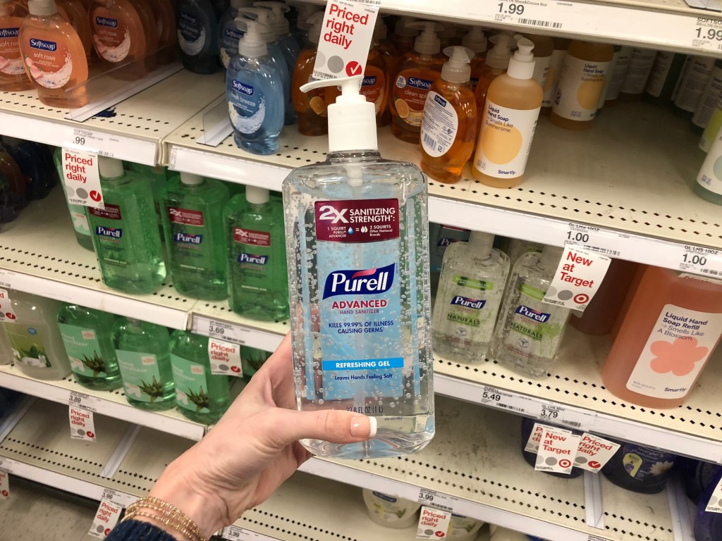 Huge 1Liter Purell Hand Sanitizer Only 2.74 at Target (Regularly 6.