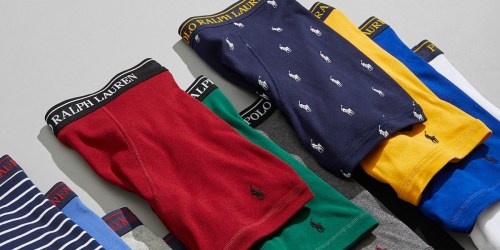 50% Off Polo Ralph Lauren Briefs, Boxers & Undershirts at Macy’s
