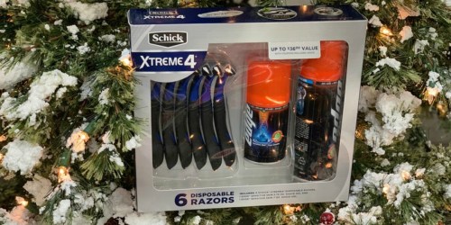 Schick Xtreme4 Disposable Razor Gift Set Only $9.88 at Walmart.com