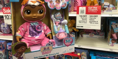 50% Off Doc McStuffins Baby Take Care of Me Nursery Pal at Target