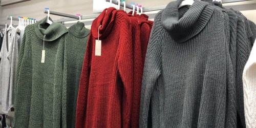 Up to 50% Off Women’s Sweaters at Target (Online & In-Store)