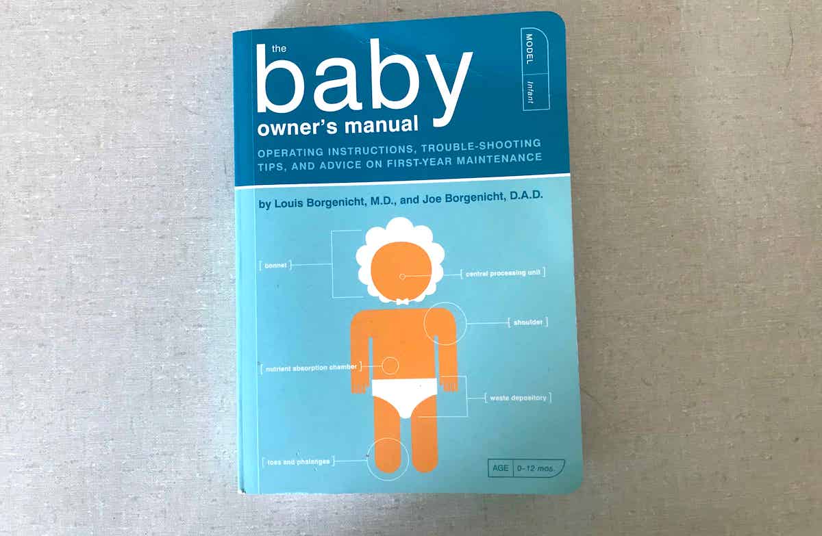 White Elephant Gifts, Gag Gifts, Funny Gift Ideas – the babys owner's manual book
