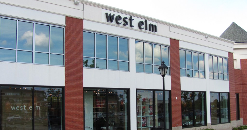 west elm store front