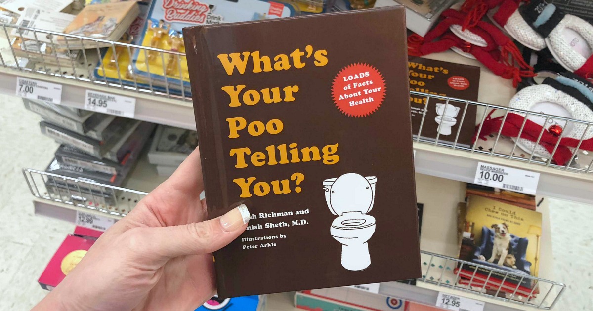White Elephant Gifts, Gag Gifts, Funny Gift Ideas – what's your poo telling you book