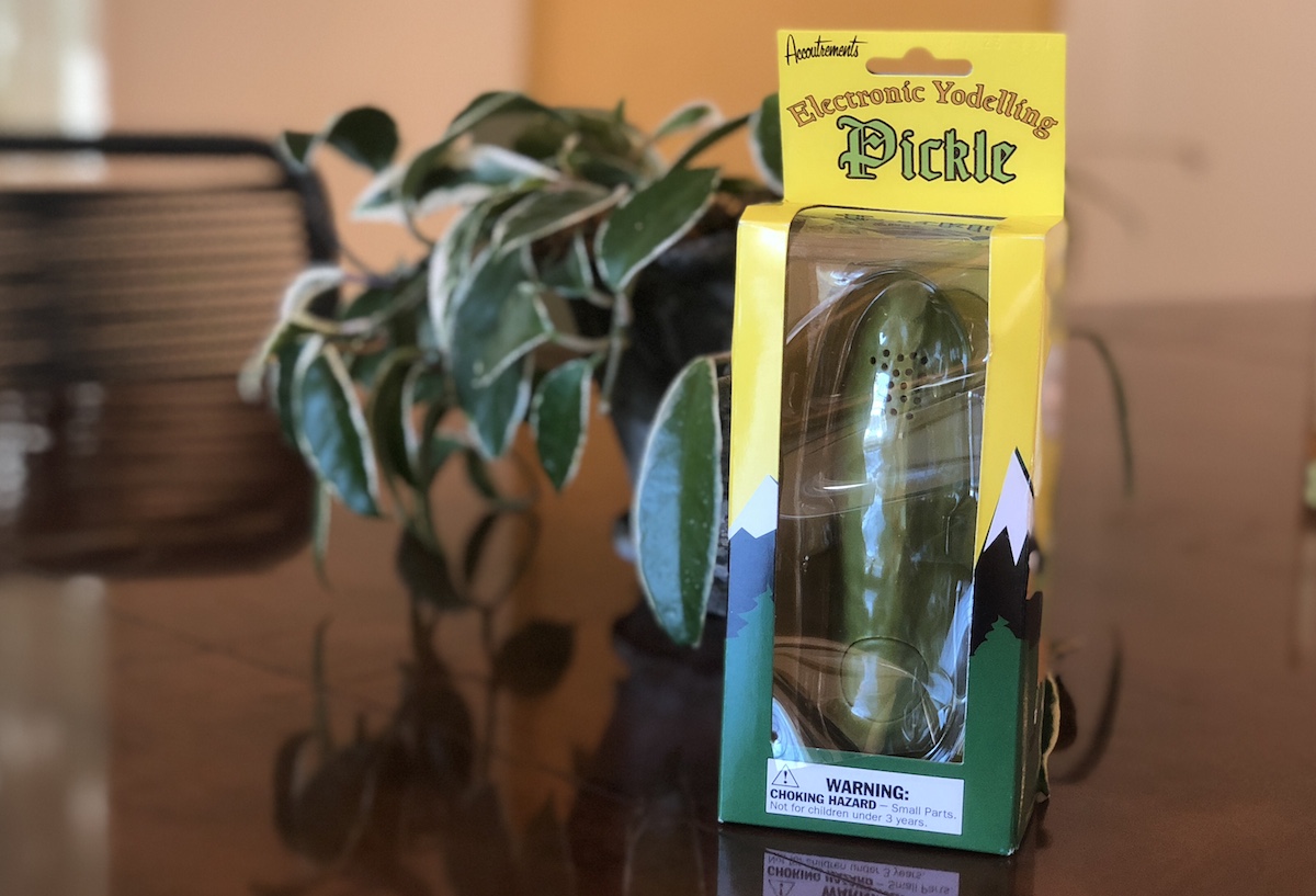 White Elephant Gifts, Gag Gifts, Funny Gift Ideas – yodeling pickle