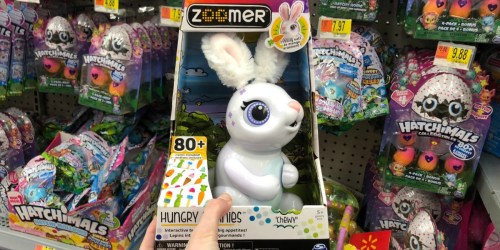 Zoomer Hungry Bunnies Only $11.53 at Amazon (Regularly $30) | 80 Treats Included