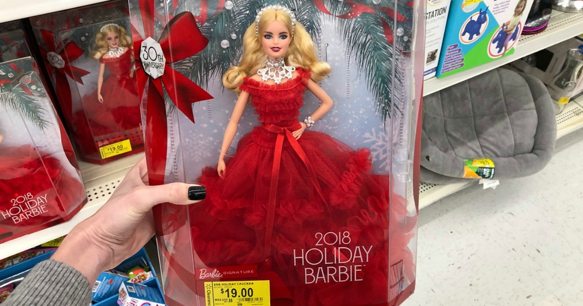 barbie collector 2018 holiday doll