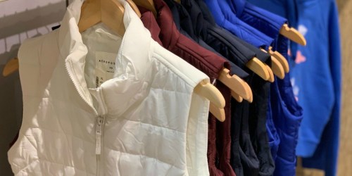 Aeropostale Women’s Puffer Vests Only $9.99 (Regularly $50) + More