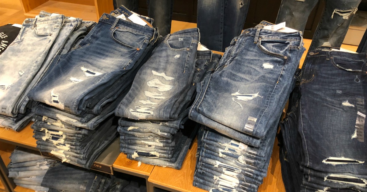 american eagle jeans women's clearance