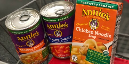 Annie’s Organic & Progresso Soups Only $1 Each After CVS Rewards