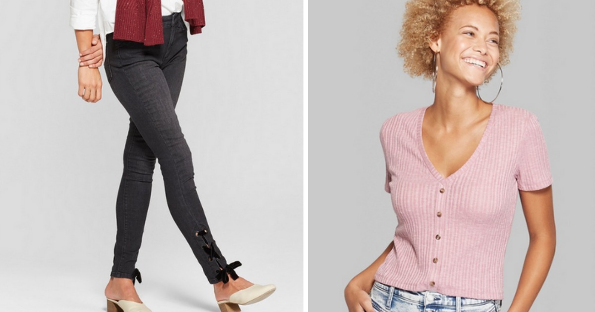 target womens jeans clearance