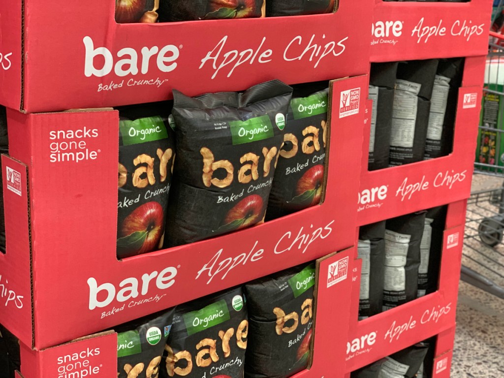 Bare Baked Crunchy Apple Chips at Costco