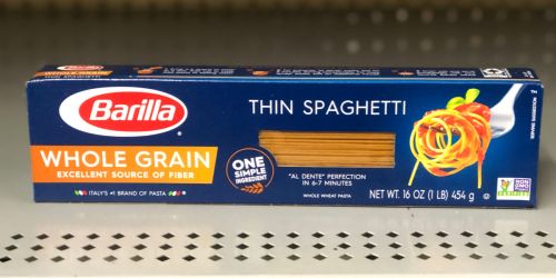Amazon: Barilla Whole Grain Pasta 12-Pack Only $12.32 Shipped – Just $1 Per Box