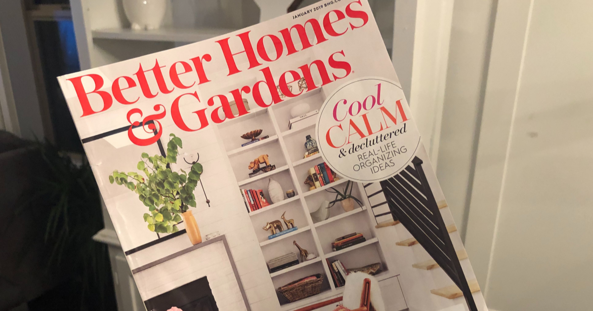 FREE 2-Year Better Homes & Gardens Magazine Subscription