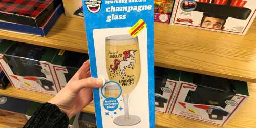 Up to 90% Off BigMouth Inc Champagne & Wine Glasses at Kohl’s (Featuring Unicorn Farts & More)