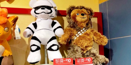 Buy One Build-A-Bear Furry Friend, Get One for $10 (Star Wars, My Little Pony & More)