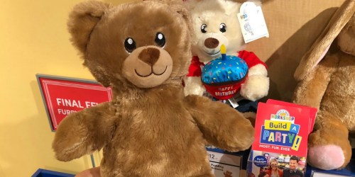 ** Build-A-Bear Black Friday | $8 Furry Friends + Huge Clothing Sale