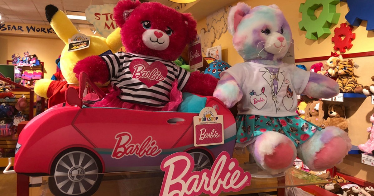 build a bear barbie car