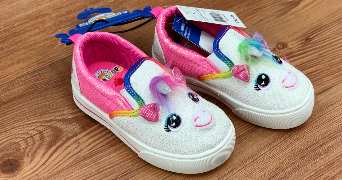 walmart unicorn shoes