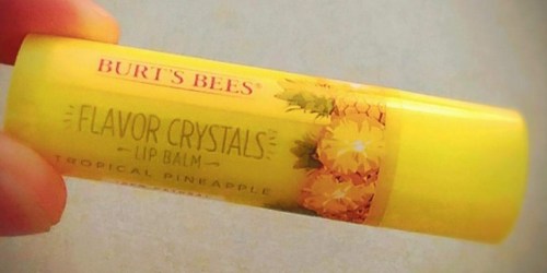 Amazon: Burt’s Bees Flavor Crystals Lip Balm Only $1.78 Shipped