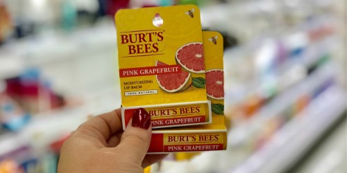 Burt’s Bees Moisturizing Lip Balm 2-Packs Only $2.99 (Ships w/ $25 Amazon Order)