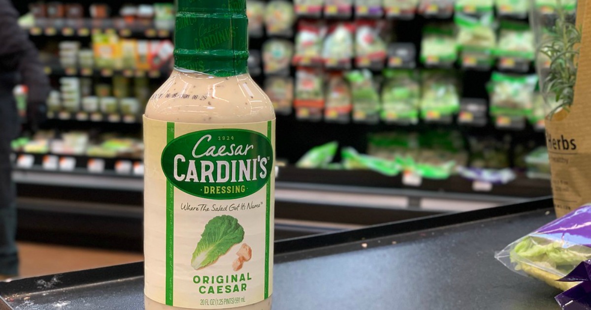 New $1/1 Caesar Cardini’s Salad Dressing Coupon = 50% Off After Cash Back at Walmart