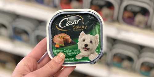 Cesar Wet Dog Food Possibly 39¢ at Target