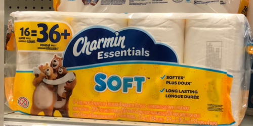 Charmin 16-Count Giant Rolls Bathroom Tissue Only $4.32 at Office Depot (Regularly $9)