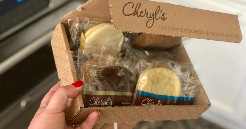 cookies in Cheryl's Cookie box