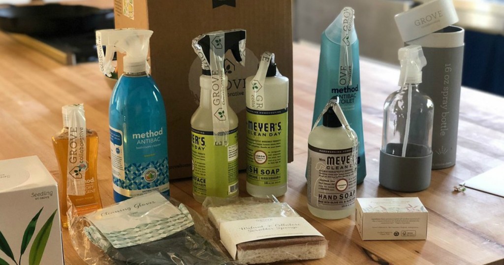 FREE Mrs. Meyer’s Cleaning Supplies w/ 20 Grove
