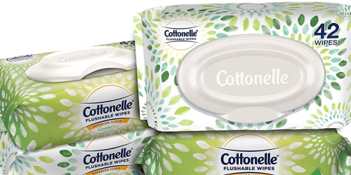 Cottonelle Flushable Wet Wipes 6-Packs Just $6.85 Shipped at Amazon