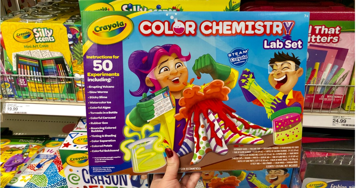 Crayola Color Chemistry Lab Set Only $13.99 (Regularly $25) at Target