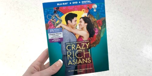 Crazy Rich Asians Blu-ray + DVD + Digital Combo Only $9.99 Shipped