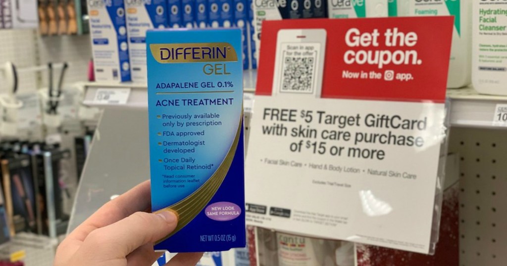 Differin Acne Treatment Gel Only $3.99 After Cash Back at ...