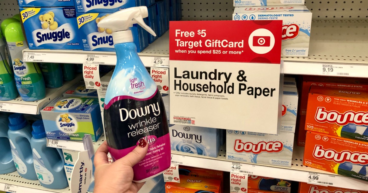 Downy Wrinkle Releaser Plus as Low as $1.25 Each After Target Gift Card ...