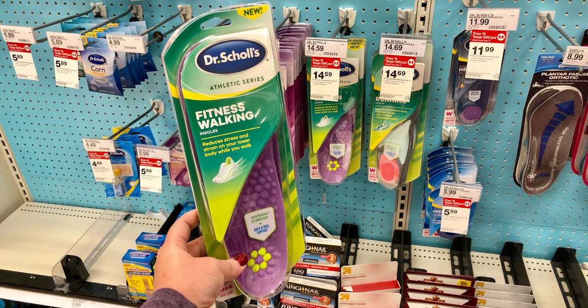 dr scholl's fitness walking insoles