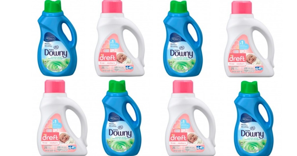 OVER 50% Off Dreft Laundry Detergent & Downy Fabric Softener + FREE ...