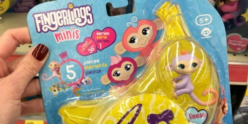 WowWee Fingerlings Minis 5-Piece Set Only $2.72 (Ships w/ $25 Amazon Order)