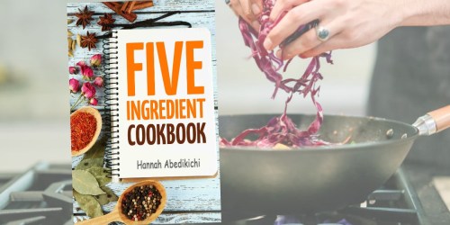 FREE Five Ingredient Kindle eCookbook on Amazon (Regularly $9)