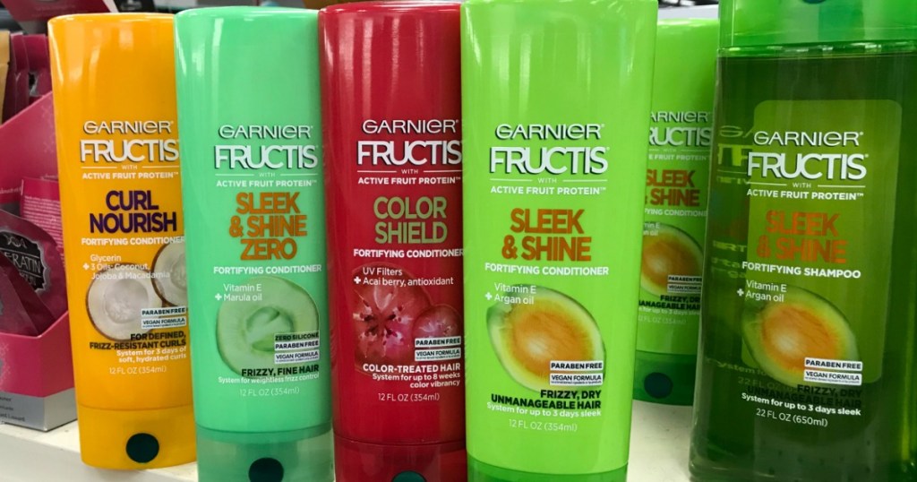 Garnier Fructis on shelf