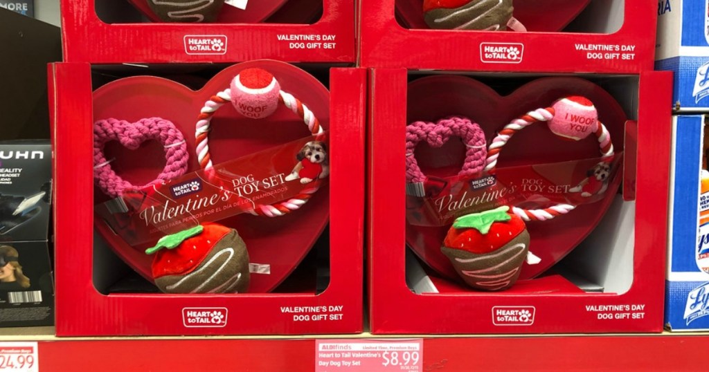 aldi valentine plush