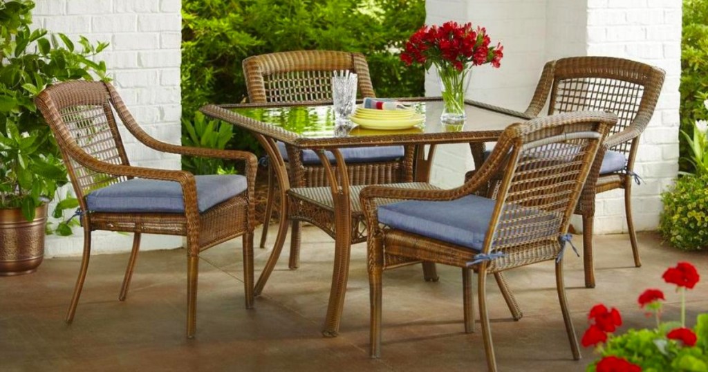 Over 50% Off Patio Furniture Dining Sets at Home Depot + FREE Delivery