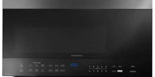 Insignia Over-the Range Stainless Steel Microwave Only $99.99 (Regularly $200) at Best Buy