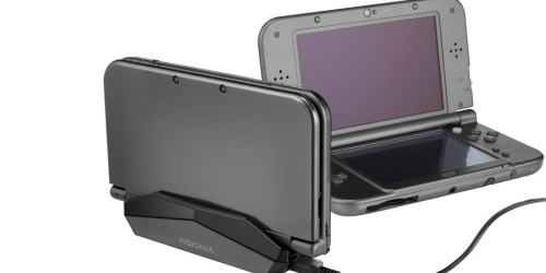Insignia Charge Station for Nintendo 3DS XL Just $5.49 at Best Buy (Regularly $15)