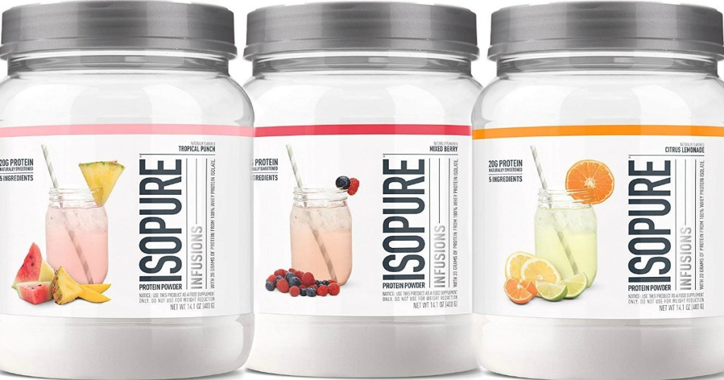 Amazon Isopure Infusions 14 Ounce Protein Powder Only 17.80 Shipped