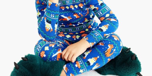 Up to 85% Off J.Crew Kids PJs & Slippers + Free Shipping