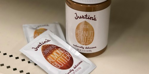 Up to 60% Off Justin’s Nut Butter Squeeze Packets or Jars After Cash Back at Target