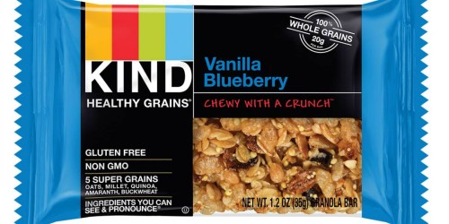 KIND Gluten Free Healthy Grains 30-Count Bars Only $13.35 Shipped (Just 45¢ Per Bar) at Amazon